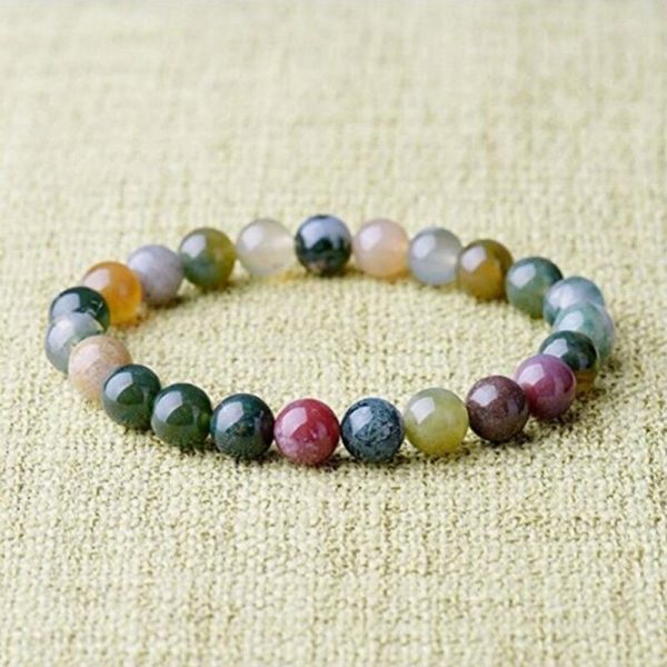 Bracelet de perles en pierres naturelles