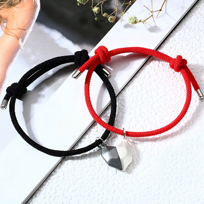 Bracelet de vœux féerique, breloque ange, corde rouge, bijoux d'amitié  féerique pour femmes, hommes, cadeau magique pour sœur - AliExpress