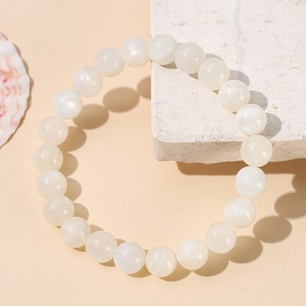 Bracelet pierre de lune perles naturelles