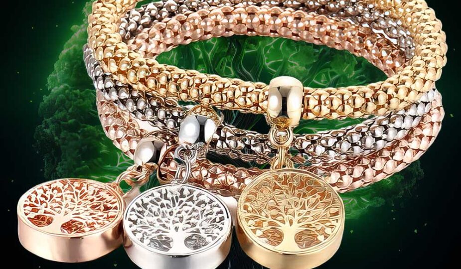 découvrez notre bracelet arbre de vie en acier, un bijou élégant et symbolique qui allie robustesse et style intemporel.